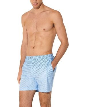 Reiss Darli Side Adjuster Ombre Swim Trunk - Blue