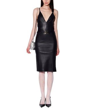 Walter Baker Lorelai Leather Dress - Black
