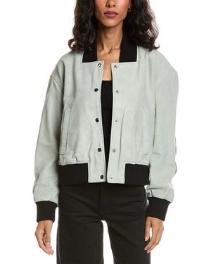Walter Baker Emilio Leather Jacket - Gray