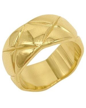 Adornia 14k Plated Ring - Metallic