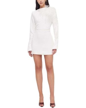 Rachel Gilbert Reina Mini Dress - White