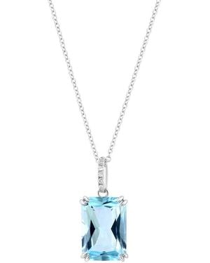 Effy Fine Jewelry 14K 8.54 Ct. Tw. Sky Topaz Necklace - Blue