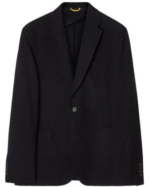 Robert Talbott Wright Lightweight Knit Blazer - Black