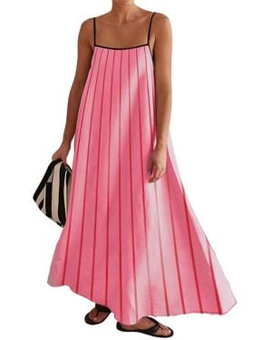 LOEY Midi Dress - Pink