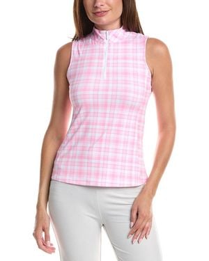 Gottex Mock Neck Tank - Purple