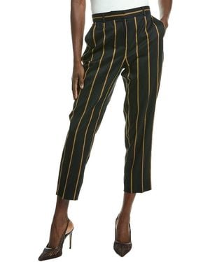 LK Bennett Jemima Stripe Trouser - Black