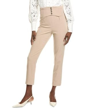 Bardot Corset Pant - Natural