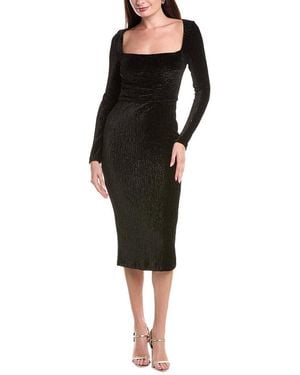 Black Halo Yander Cocktail Sheath Dress - Black