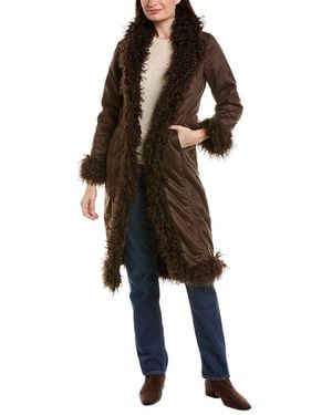 Scotch & Soda Livia Mongolian Jacket - Black