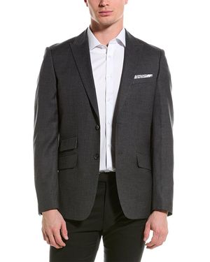 Paisley & Gray Ashton Slim Peak Jacket - Black