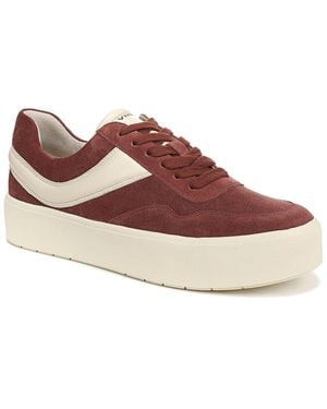Vince Benfield Court Suede Sneaker - Pink