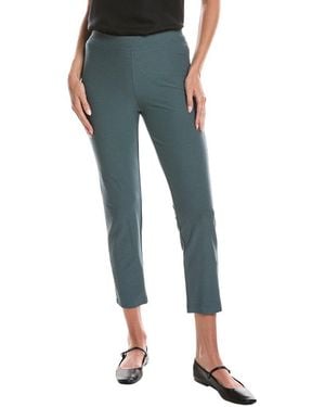 Eileen Fisher Petite Slim Ankle Pant - Blue