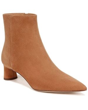 Vince Fitz Leather Bootie - Brown
