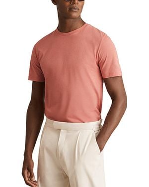 Reiss Bless Crew Neck T-Shirt - Red