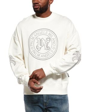 Palm Angels Crewneck Sweatshirt - White