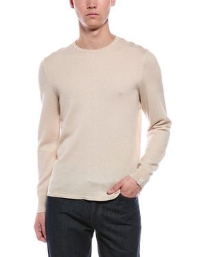 Rag & Bone Gregory Wool-Blend Crewneck Jumper - Natural