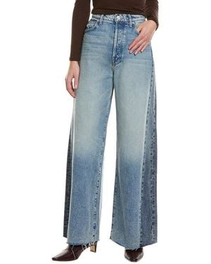 Mother Pipe-dream Button Sneak Fray Blinded By The Dark Jean - Blue