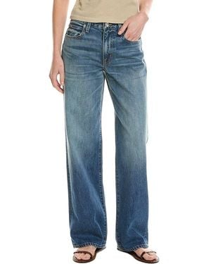SLVRLAKE Denim Jazmine Troubled Mind Wide Leg Jean - Blue