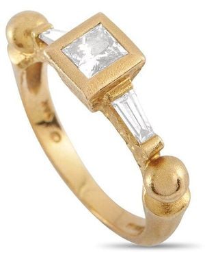 Paul Morelli 18k Ring (authentic Pre-loved) - Metallic