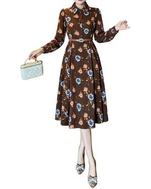 BRC By BURRYCO Midi Dress - White
