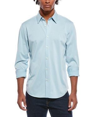Theory Sylvain Nd Structure Woven Shirt - Blue