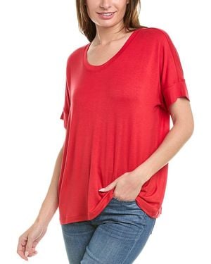 Cabi Toss On T-Shirt - Red