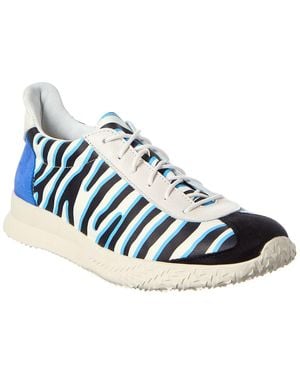 Arche Andala Leather Trainer - Blue