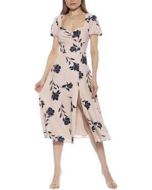 Robe Femme Fleurie Alexia Admor Taille S - Occasion En Très Bon état