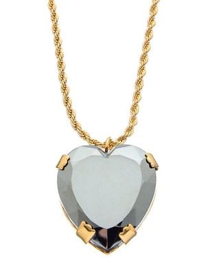 Kenneth Jay Lane 18k Plated Pendant Necklace - Metallic