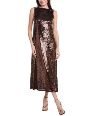 WeWoreWhat Sequin Maxi Dress - Brown