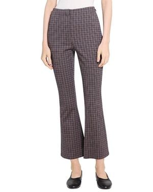 Theory High-Waist Kick Pant - Grey