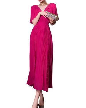 BURRYCO Brc By Midi Dress - Pink