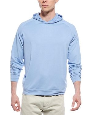 Peter Millar Wm Phoenix Open Pine Performance Hoodie - Blue