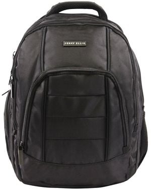 Perry Ellis 200 Business Backpack - Black