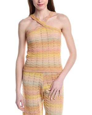Lisa Todd Summerscape Halter Top - Brown