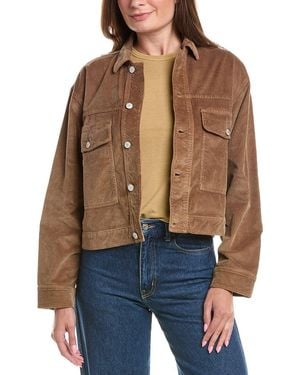 Officine Generale Officine Generale Basma Corduroy Jacket - Brown