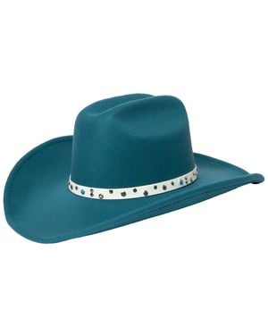 San Diego Hat Cattleman's Crease Cowboy Hat - Blue