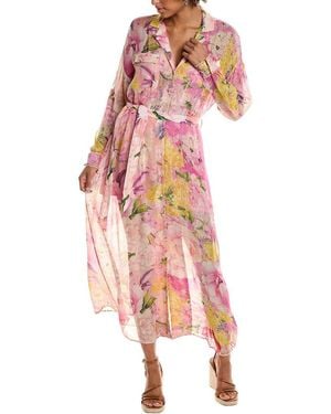Rococo Sand Maxi Dress - Pink