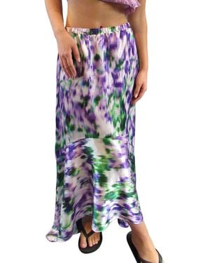 Tracy Reese High-low Skirt - Blue