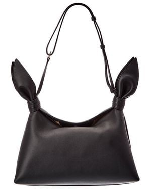 Loewe Scarf Medium Shoulder Bag - Black