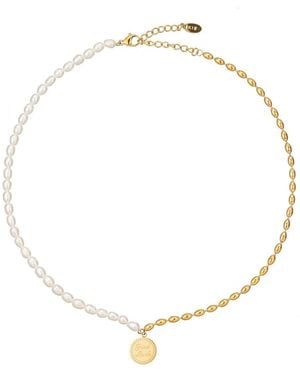 Eye Candy LA Natalie Necklace - Metallic