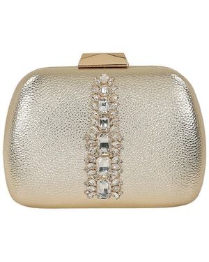 Badgley Mischka Halo Clutch - Grey
