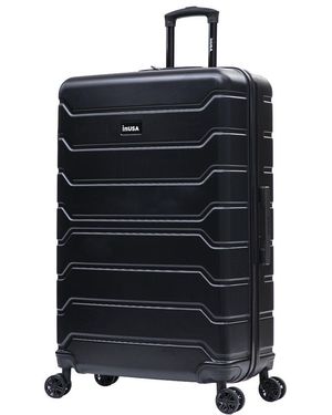 InUSA Trend Lightweight Hardside Spinner Suitcase - Black