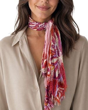 Blue Pacific Tiki Neckerchief - Multicolor