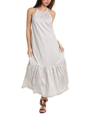 3.1 Phillip Lim Striped Tent Dress - Grey