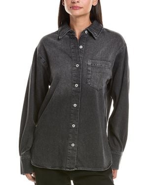 DL1961 Faye Shirt Top - Gray