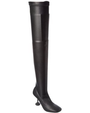 Stella McCartney Shroom Stretch Thigh-High Boot - Black