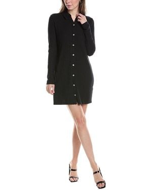 Michael Stars Kayla Button-Down Cardigan Dress - Black