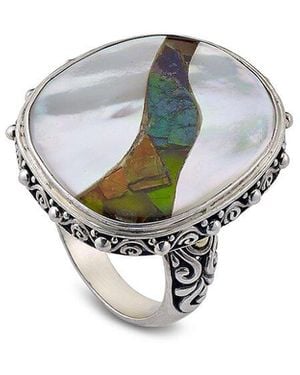 Samuel B. Pearl Ring - Grey