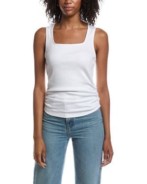Michael Stars Maccoy Square Neck Tank - Blue